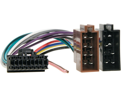 Radioanslutningskabel -> ISO SONY 18 PINS