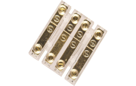 Högtalarkontakt 2-stift > 4 mm²