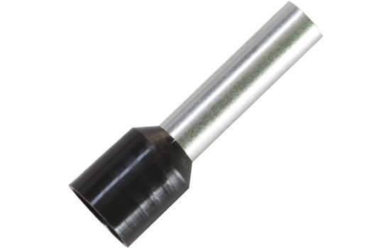 Hylsa för kabelstorlek: 10 mm² med svart isolering