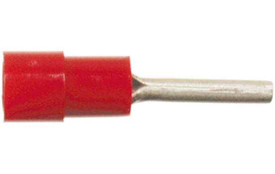 Hylsa Röd 0,5 - 1,0 mm² (100 stycken)