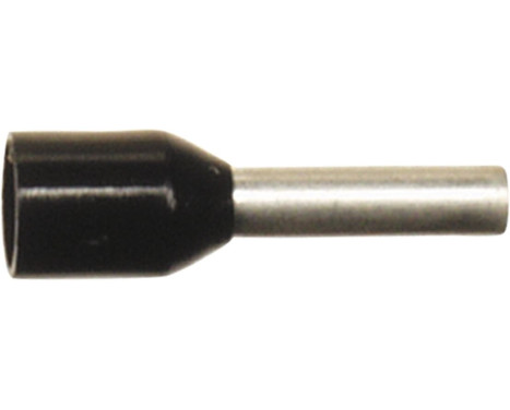 Trådändhylsa svart 1,5 mm² (100 stycken)