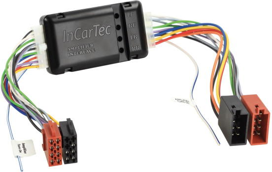 Aktiv systemadapter 4-kanals ISO till ISO Land Rover - Nissan - Saab - MB - Mazda