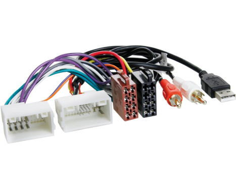 Radioanslutningskabel Olika modeller Hyundai - Kia > ISO Standard > AUX / USB