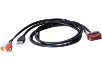USB / AUX ersättare Kia Amanti/ Forte/ Optima/ Rio/ Sedona/ Sorento/ Soul/ Sportage