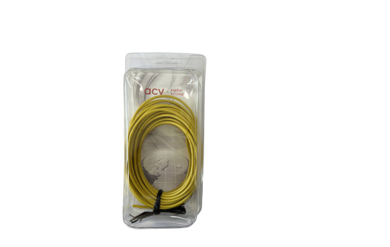 strömkabel 2,5 mm gul 10 m i blister