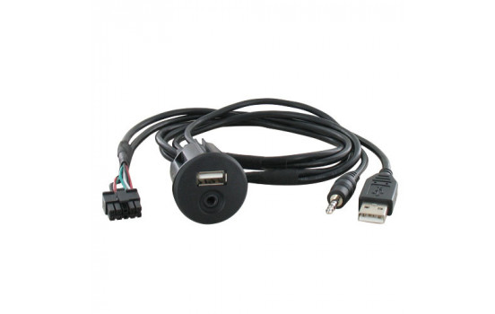 USB 2.0 / AUX audio / video