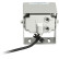 Universal backkamera lastbil/husbil/kommersiellt fordon 170° (silver), miniatyr 2