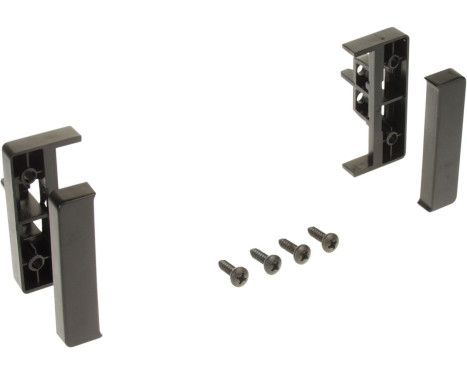 1-DIN Panel Audi A2 / A3 / A4 / A6 Färg: Svart