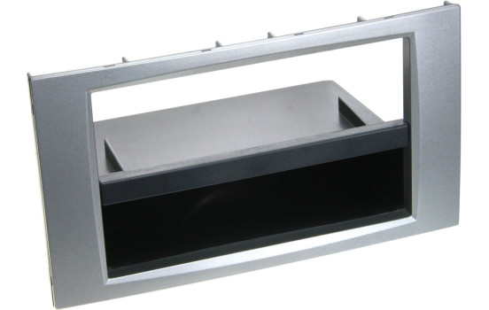 1-DIN Panel Ford Focus/ Fiesta/ C-Max/ Fusion/ Galaxy/ S-Max/ Transit/ Kuga Färg: Silver