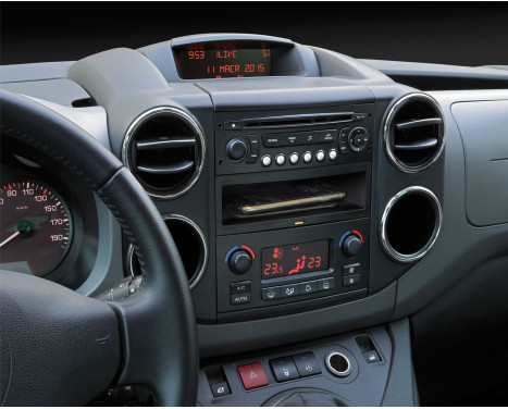 1-DIN Panel INBAY® Förvaringsfack Citroën / Fiat / Peugeot / Toyota 10W plug & play, bild 3