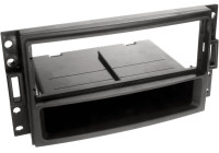 1-DIN Panel med förvaringsfack. Chevrolet Corvette / Uplander - Hummer H3 Färg: Svart