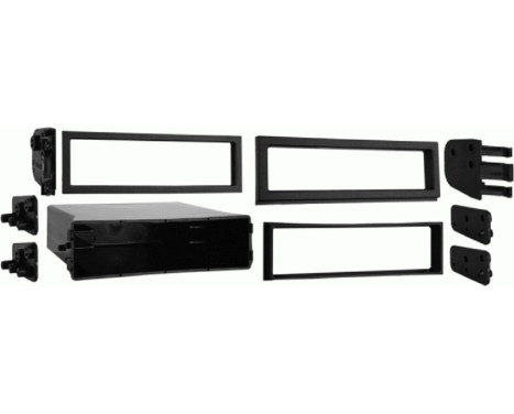 1-DIN Panel med förvaringsfack Citroën/Ford/Mercedes/Mitsubishi/Seat/Skoda/Subaru/Volkswagen