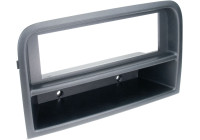 1-DIN Panel med förvaringsfack. Fiat Croma 2005-2010 Färg: Svart