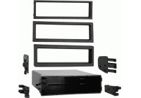 1-DIN-panel med förvaringsfack Ford/Infiniti/Lexus/Mazda/NIssan/Saab/Toyota/Volvo (METRA)