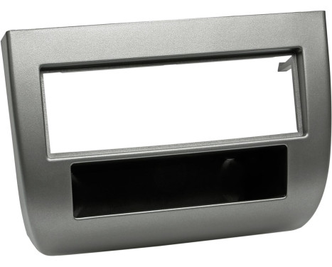 1-DIN Panel med förvaringsfack. Lancia Ypsilon 2003-2011 Färg: Antracit