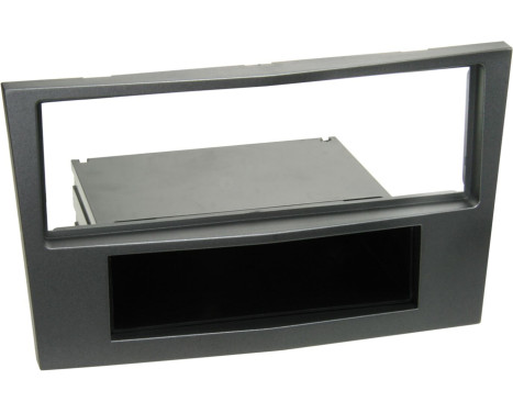 1-DIN Panel med förvaringsfack. Opel Astra/ Antara/ Zafira Färg: Charcoal Metallic