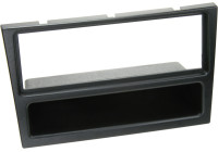 1-DIN Panel med förvaringsfack. Opel - Renault - Suzuki Färg: Svart