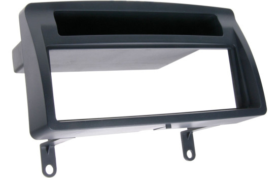 1-DIN Panel med förvaringsfack. Toyota Corolla 2001-2007 Färg: Mörkgrå
