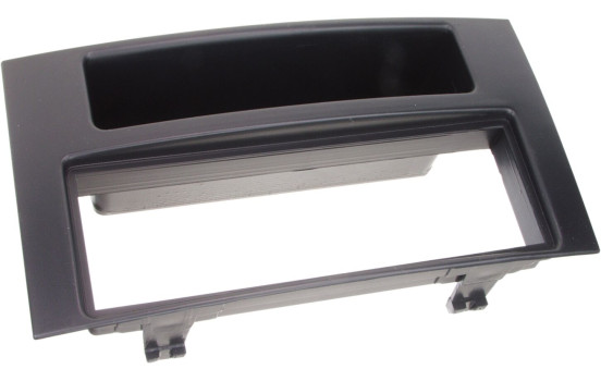 1-DIN Panel med förvaringsfack. Volkswagen Touareg / T5 Mulivan / T5 Transporter Färg: Svart