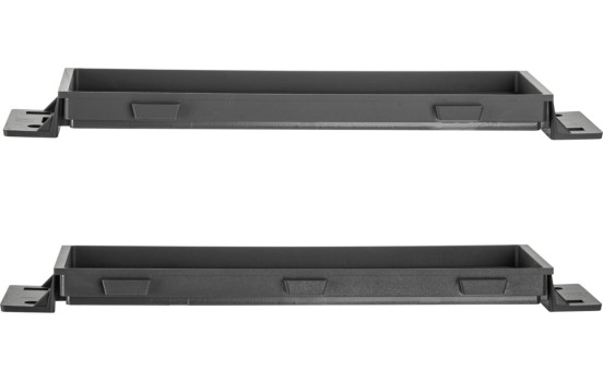 1-DIN Panel Merceds Citan - Renault Kangoo - Färg: svart, bild 3