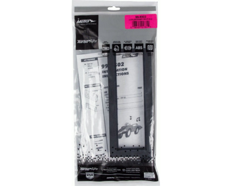 1-DIN radiopanel Chrysler/Dodge/Plymouth svart, bild 2