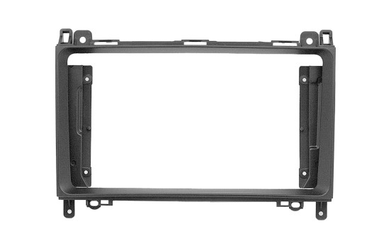 2-DIN 9"-panel för olika Mercedes-modeller, svart