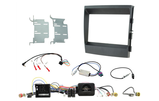 2-DIN installationssats Porsche Panamera 2009-2016 utan ljudsystem och med SWI