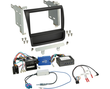 2-DIN Kit Audi R8 (42) 2006-2015 - Färg: svart