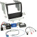 2-DIN Kit Audi R8 (42) 2006-2015 - Färg: svart
