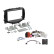 2-DIN kit Citroën C1 / Peugeot 108 / Toyota Aygo - Färg: pianosvart, miniatyr 2