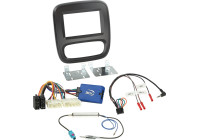 2-DIN kit Fiat/Nissan/Opel/Renault manuell klimatanläggning