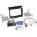 2-DIN Kit Installationssats Fiat Ducato / Citroën Jumper / Peugeot Boxer (250*) Ansiktslyftning 2016-> Pianolack Z