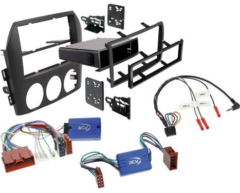 2-DIN Kit Mazda Miata/MX5 med förvaringsfack