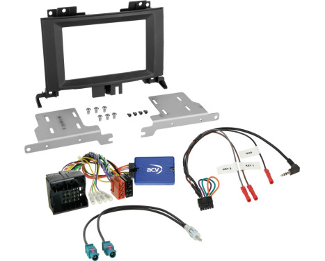 2-DIN kit Mercedes Sprinter (W906) / Volkswagen Crafter