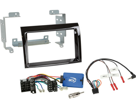 2-DIN Kit (rattgränssnitt) Fiat Ducato / Citroën Jumper / Peugeot Boxer 2006->