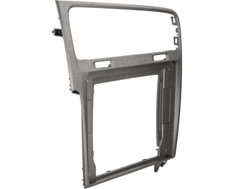 2-DIN-panel 10" med förvaringsfack VW Golf 2012-2020 Silver, bild 2