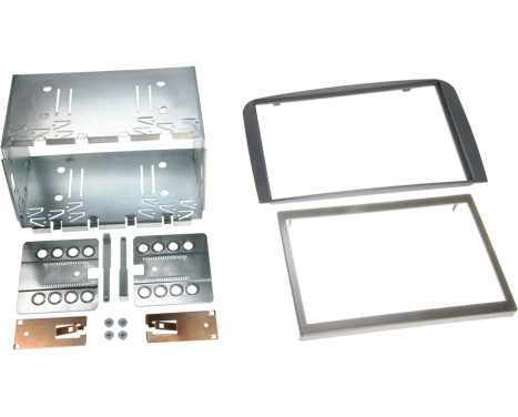 2-DIN Panel Alfa Romeo 147 / GT 2000-2011 Färg: Antracit