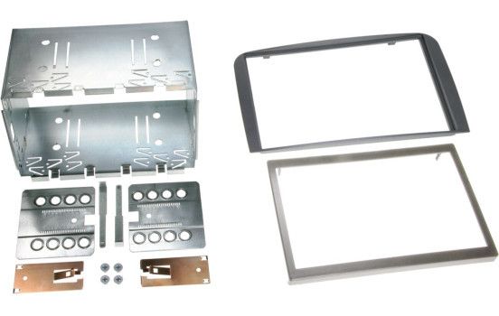 2-DIN Panel Alfa Romeo 147 / GT 2000-2011 Färg: Antracit