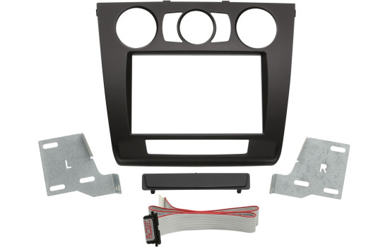 2-DIN Panel BMW 1-serie (E81 / E82 / E87 / E88) 2007-2013 Färg: Svart