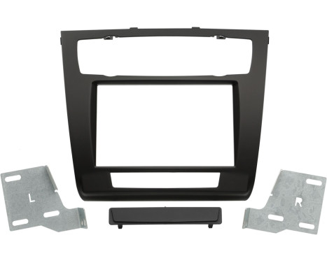 2-DIN Panel BMW 1-serie (E81 / E82 / E87 / E88) 2007-2013 Färg: Svart