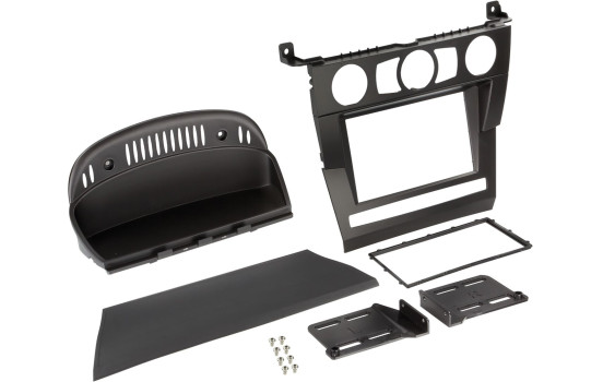 2-DIN panel BMW 5-serie (E60) 2003-2007 Färg: svart