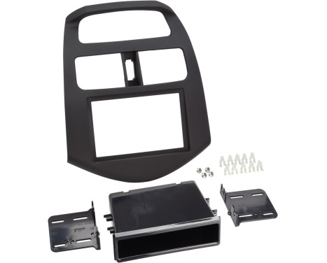 2-DIN Panel Chevrolet Spark 2013-2015 Färg: Svart