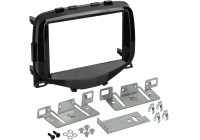 2-DIN Panel Citroën C1 / Peugeot 108 / Toyota Aygo - Färg: pianosvart