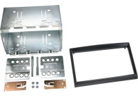 2-DIN Panel Citroën - Fiat - Peugeot - Toyota - Färg: Svart