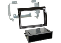 2-DIN Panel Citroën Jumper - Fiat Ducato - Peugeot Boxer 2006-2019 Färg: Piano Black