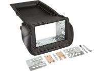 2-DIN Panel Citroën Nemo - Fiat Fiorino - Peugeot Bipper 2008-> - Färg: Svart