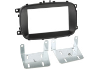 2-DIN Panel Fiat 500X 2015-2019 Färg: Svart