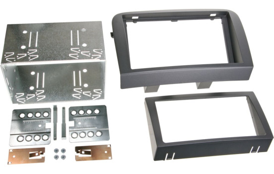 2-DIN Panel Fiat Croma | 2005-2010 | Färg svart