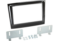 2-DIN Panel Fiat Doblò 2015-2022 - Färg: Piano Black