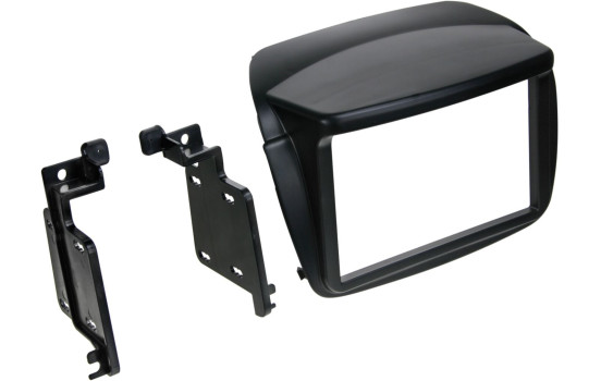 2-DIN Panel Fiat Doblò - Opel Combo - Färg: Svart